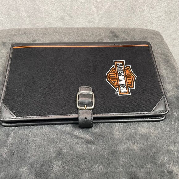 Hallmark Harley Davidson Motor Cycles Map Notepad Pen Bound Portfolio 2004 - Picture 10 of 11
